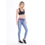 Calça Legging Rolamoça Reversível Fake Jeans - 06271-SB842