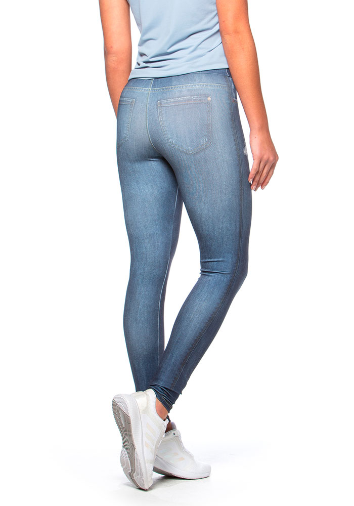Calça Legging Rolamoça Fake Jeans Sublime III - 06434-SB968